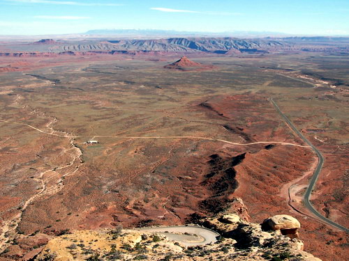 Blick ins Valley of Gods