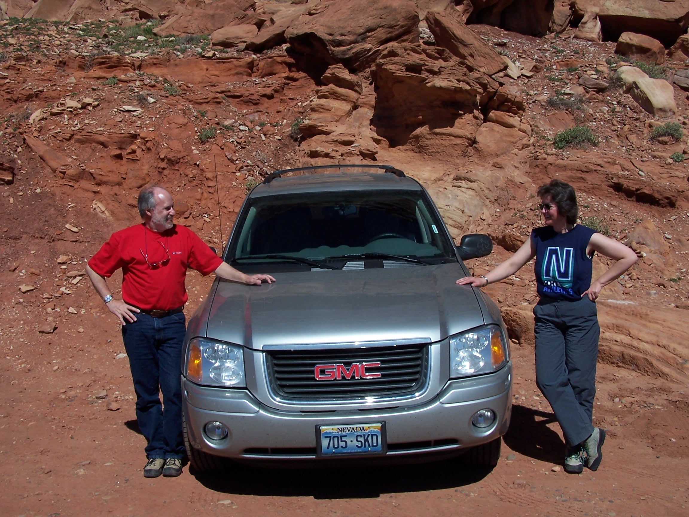 Jimmy III im Gel�nde