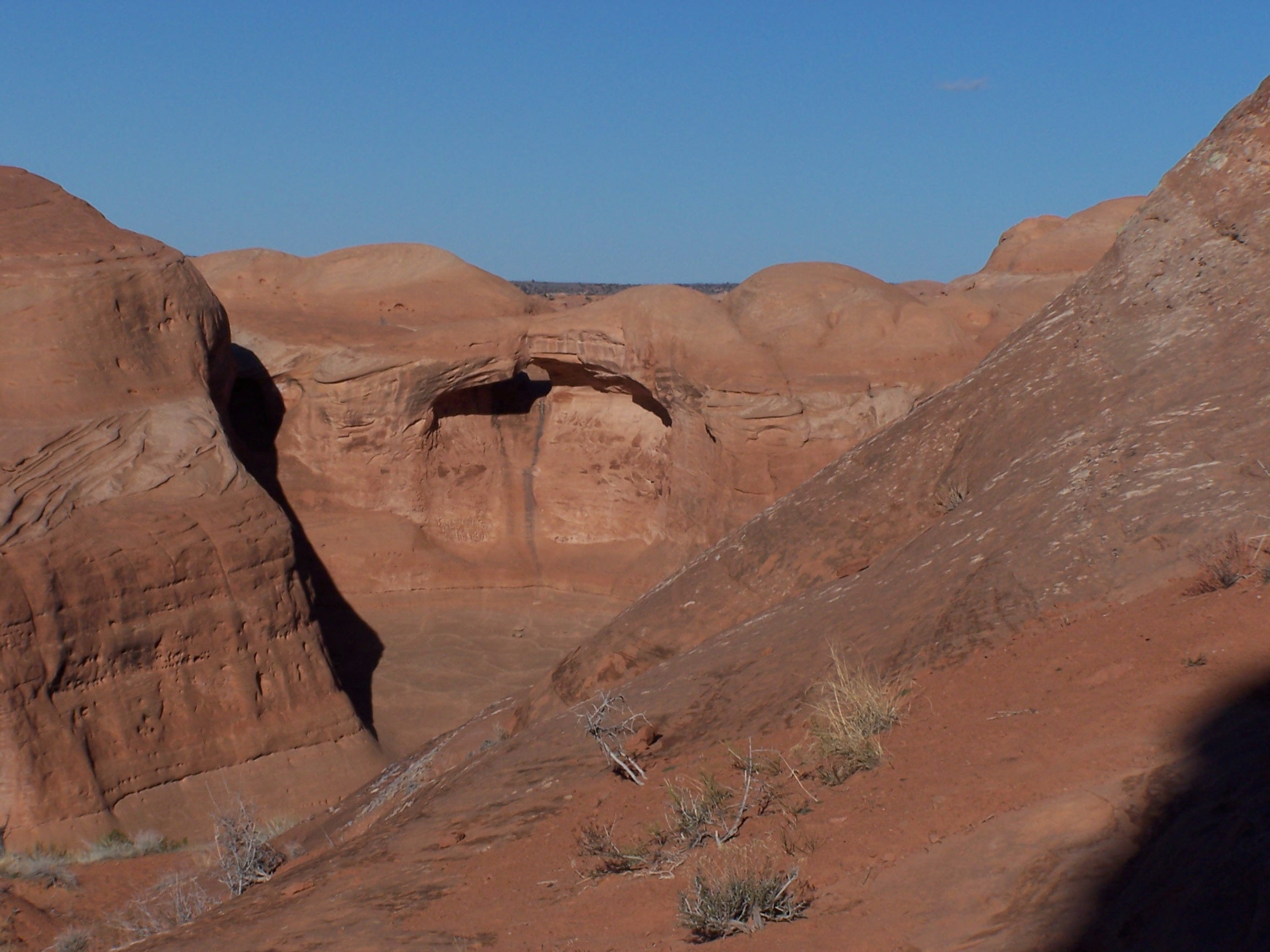 Auf dem Weg zum Delicate Arch